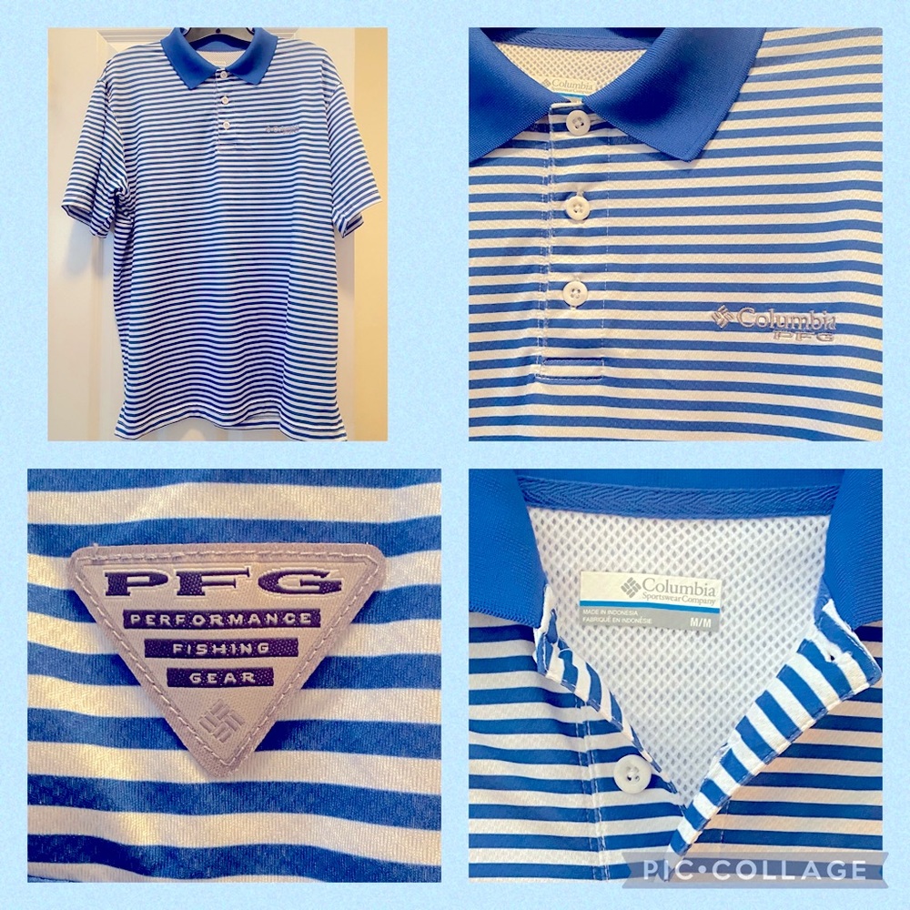 🙌Performance Fishing Gear! Short sleeve striped shirt